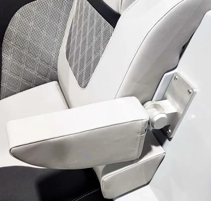 Premium Billet Aluminum Fold-down Armrests